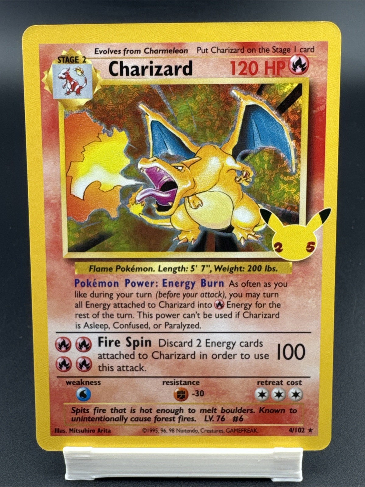Pokemon Charizard Classic Collection Celebrations 4/102