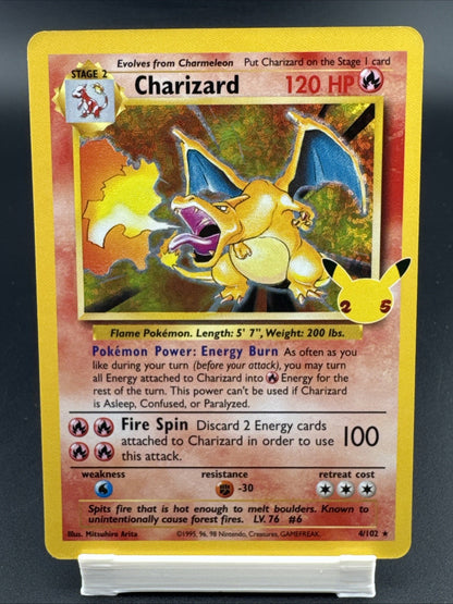 Pokemon Charizard Classic Collection Celebrations 4/102