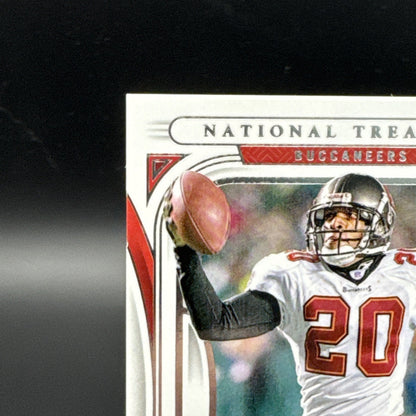 2024 Ronde Barber National Treasures Treasured Moments Holo Silver #TM-RB 81/99
