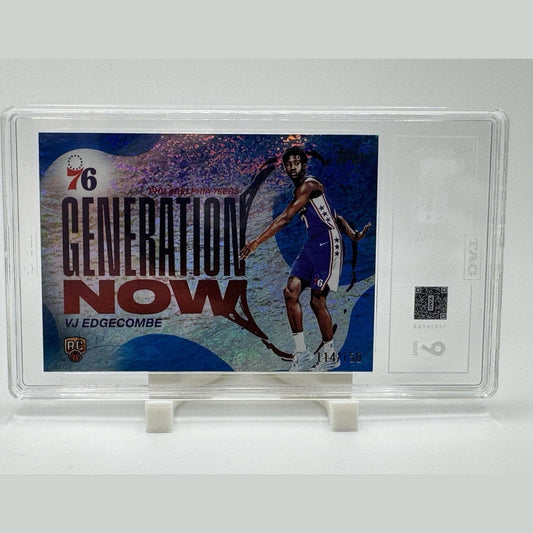2025-26 Topps VJ Edgecombe RC Blue Holofoil Generation Now /150 #GN-3