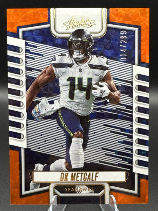 2023 Panini Absolute - DK Metcalf #67 Orange /299