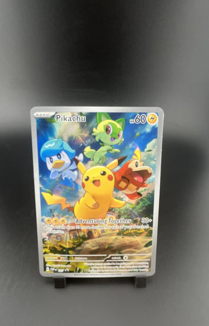 Pikachu 027 Sv: Scarlet & Violet Promo Cards Holo