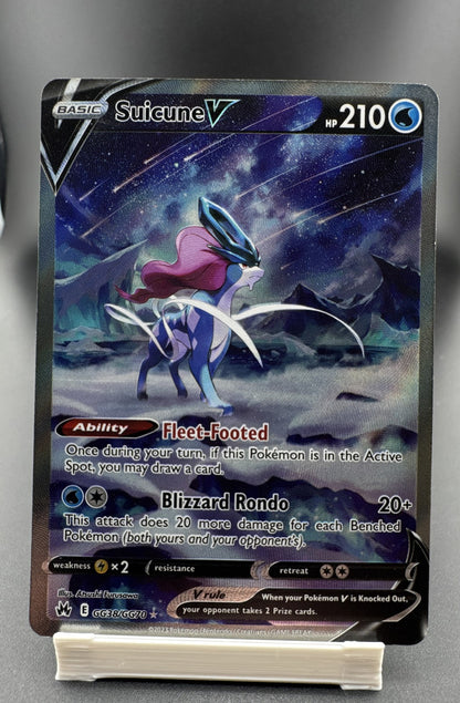 Suicune V GG38/GG70 SWSH: Crown Zenith: Galarian Gallery Holo