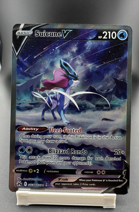 Suicune V GG38/GG70 SWSH: Crown Zenith: Galarian Gallery Holo