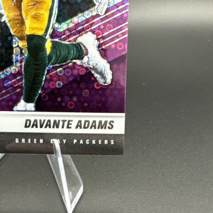 2021 Panini Mosaic Davante Adams #82 No Huddle Purple 12/50