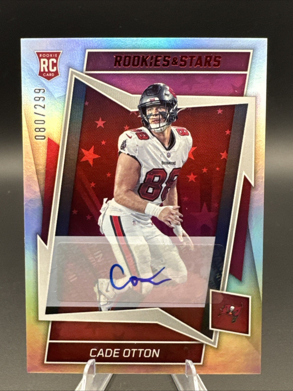 2022 Panini Rookies & Stars Rookies Signatures /299 Cade Otton #167 Auto RC