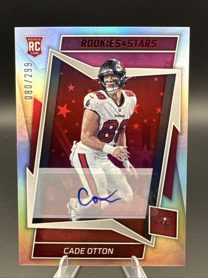 2022 Panini Rookies & Stars Rookies Signatures /299 Cade Otton #167 Auto RC