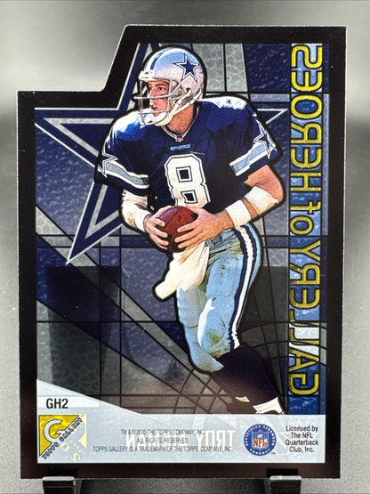 2000 Topps Gallery - Gallery of Heroes Troy Aikman #GH2
