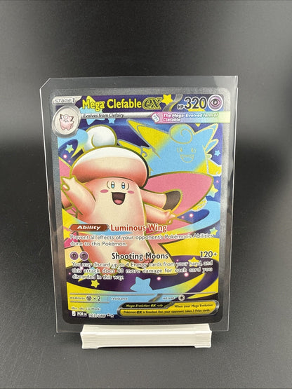 Pokémon Mega Clefable EX 103/088 Evolutions Full Art Holo UR English