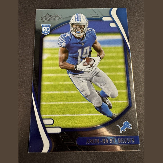 2021 Panini Absolute #131 Amon-Ra St. Brown Rookie RC Detroit Lions