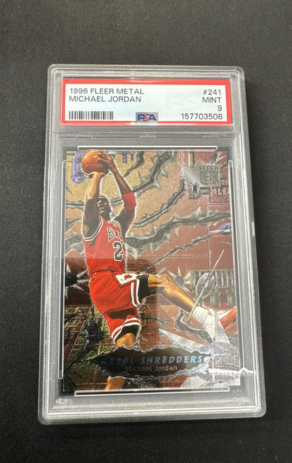 1996-97 Fleer Metal - Metal Shredders Michael Jordan #241