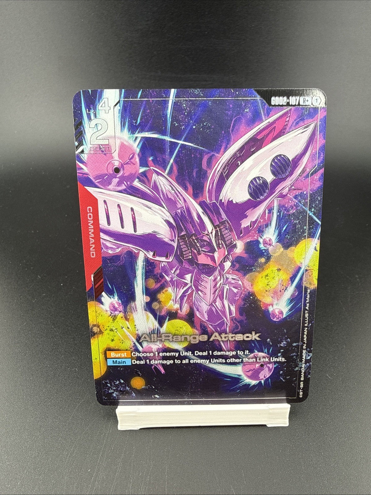 Gundam TCG All-Range Attack R+ GD02 Dual Impact.