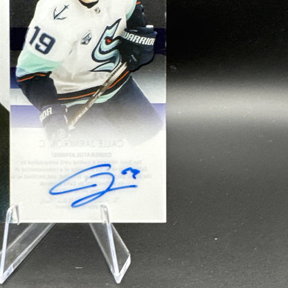 2021-2022 Upper Deck Clear Cut Calle Jarnkrok Acetate Auto #CC-CJ