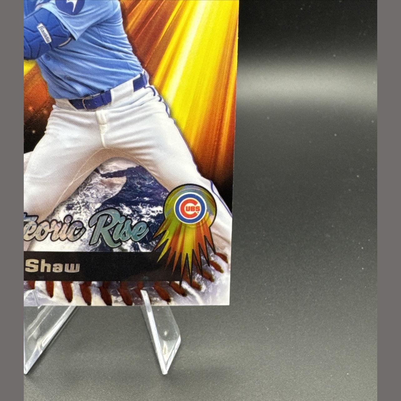 2025 Bowman Chrome Matt Shaw RC Meteoric Rise #MR-9 Chicago Cubs Rookie Insert
