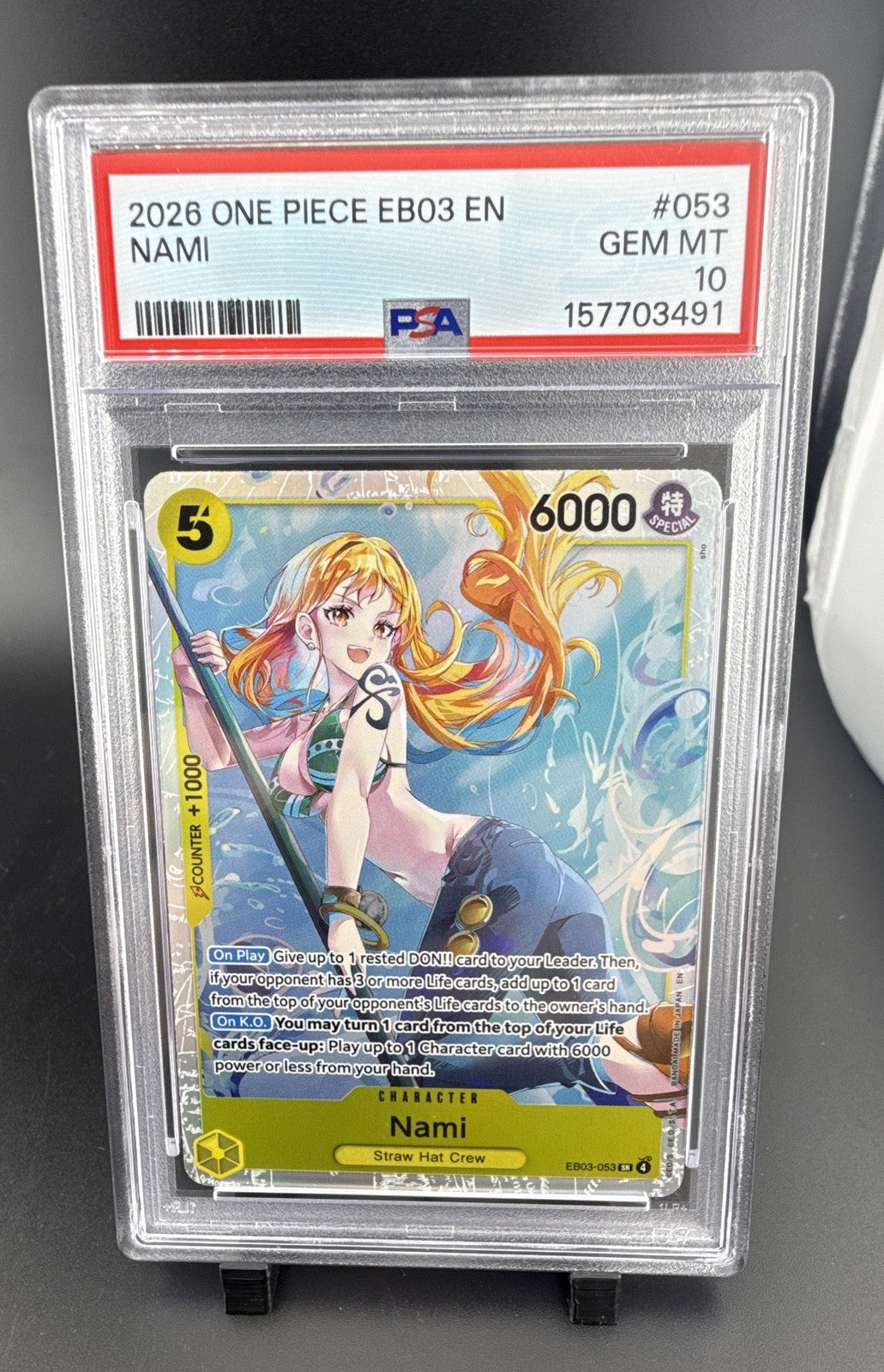 Nami (053) EB03-053 Extra Booster: One Piece Heroines Edition Foil
