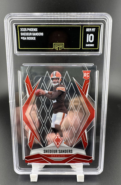 2025 Panini Phoenix - Rookies Shedeur Sanders #154 Rookie GMA 10