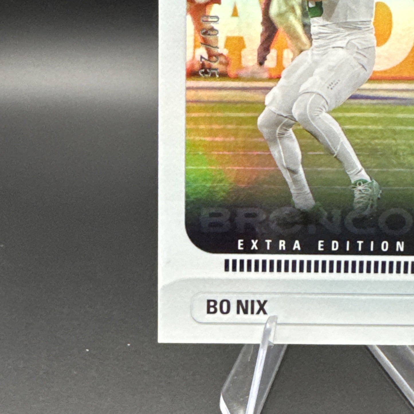 2024 Panini Donruss Extra Edition BO NIX Orange RC #16 Denver Broncos