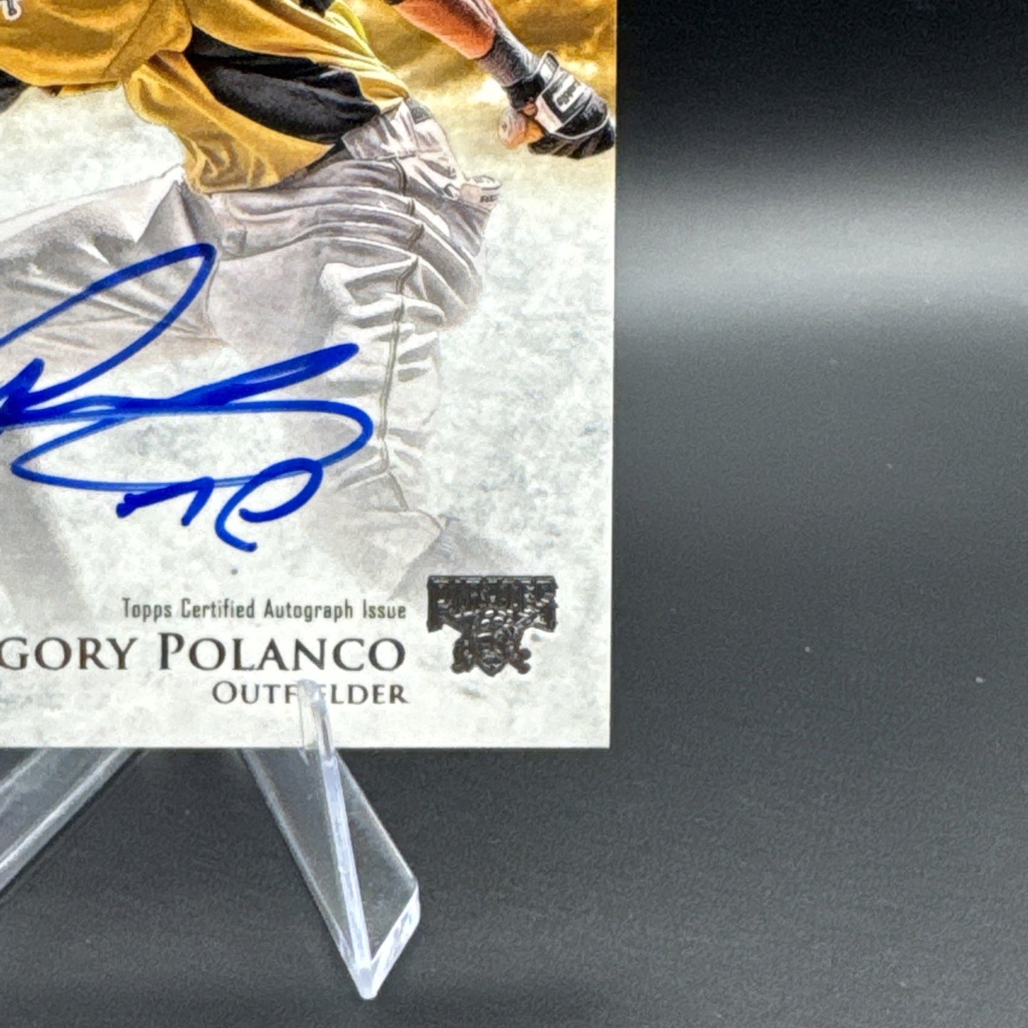 2013 Bowman Inception Prospect On Card Auto Orange 6/50 Gregory Polanco #PA-GP