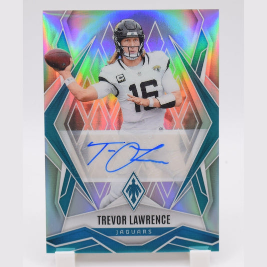 2025 Panini Phoenix Trevor Lawrence Silver Signature auto 129/199 #15 Jaguars