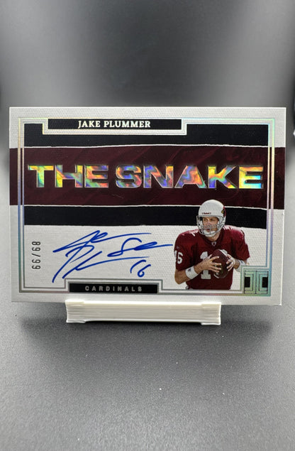 2022 Panini Impeccable - Impeccable Nickname Autographs Jake Plummer #INA-JPL