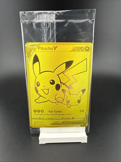 Sealed Pokemon TCG Pikachu V SWSH145 Sword & Shield Promo Full Art Holo English