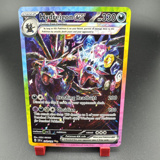 2024 Hydreigon ex Special Illustration Rare 240/191 Surging Sparks