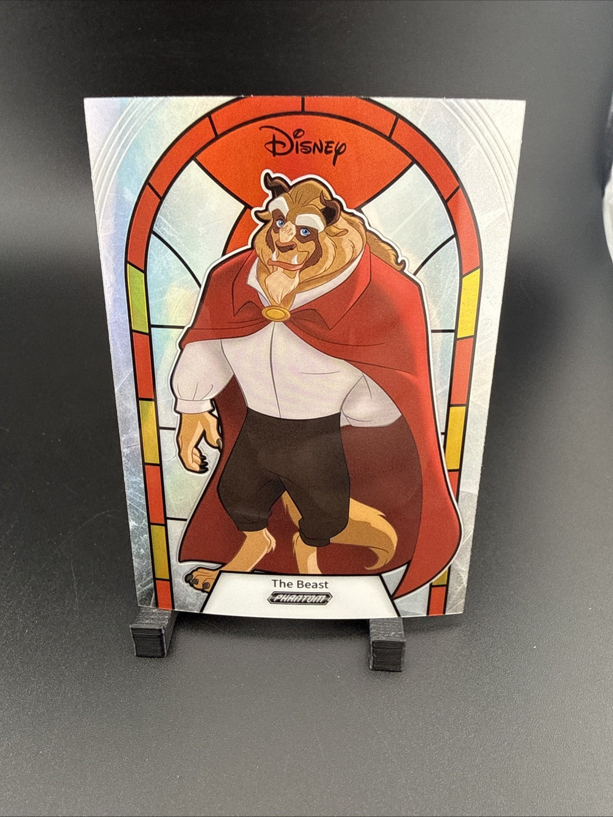 2025 Kakawow Phantom Disney The Beast /75 Red Stained Glass