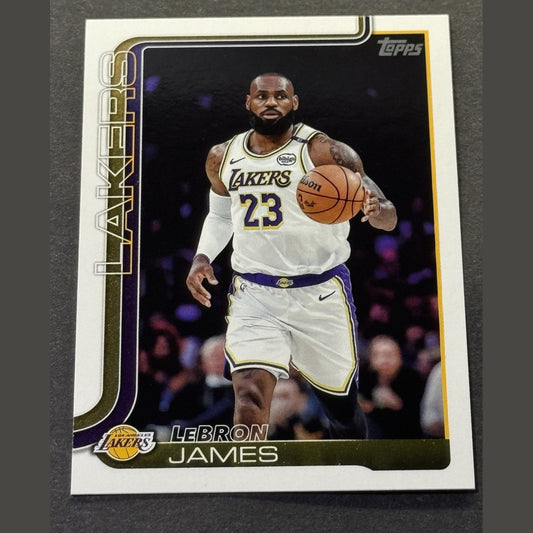 2025-26 Topps Flagship LeBron James Base #150 - Los Angeles Lakers