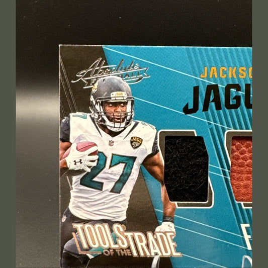 LEONARD FOURNETTE 2018 ABSOLUTE TOOLS OF THE TRADE TRIPLE JERSEY BALL /75