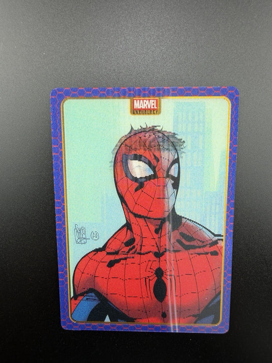 Spider-man Lenticular Hologram 2025 Panini Marvel Anthology L1 Peter Parker