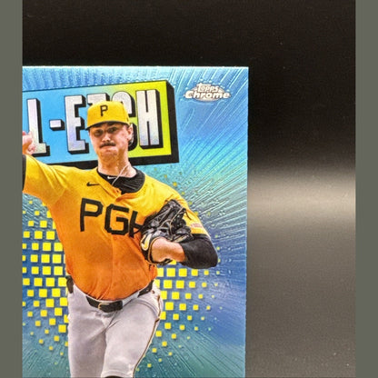 Paul Skenes 2025 Topps Chrome ALL-ETCH refractor Pirates #CAE-18