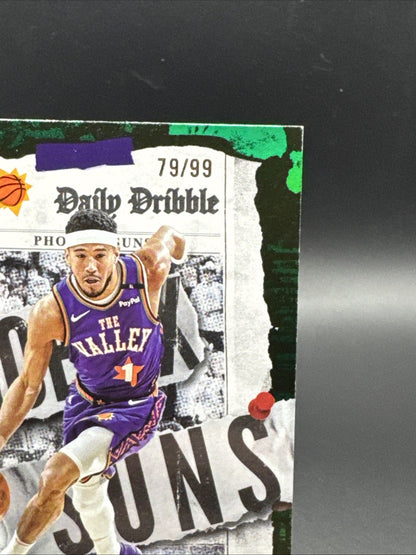 2025-26 Topps - The Daily Dribble Devin Booker #DD-16 /99 Green