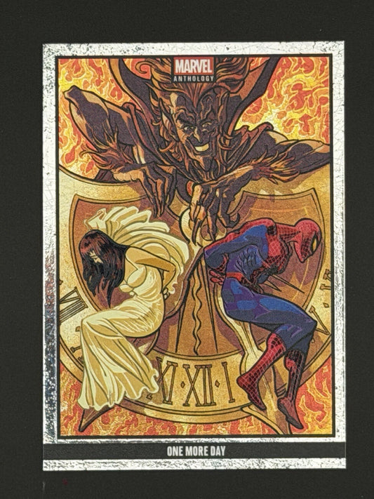 Spider Man  / MJ 2025 Panini Marvel Anthology One More Day  Sparkle Holo /300 68