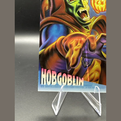 1995 Fleer Ultra Spider-Man Clear Chrome Hobgoblin Acetate Holo Insert