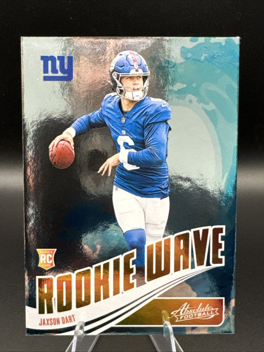 2025 Panini Absolute - Rookie Wave Jaxson Dart #RW-JDT (RC)