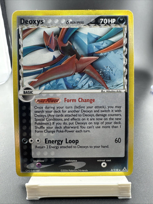 Pokémon TCG Deoxys Delta Species 2/17 Holo Rare