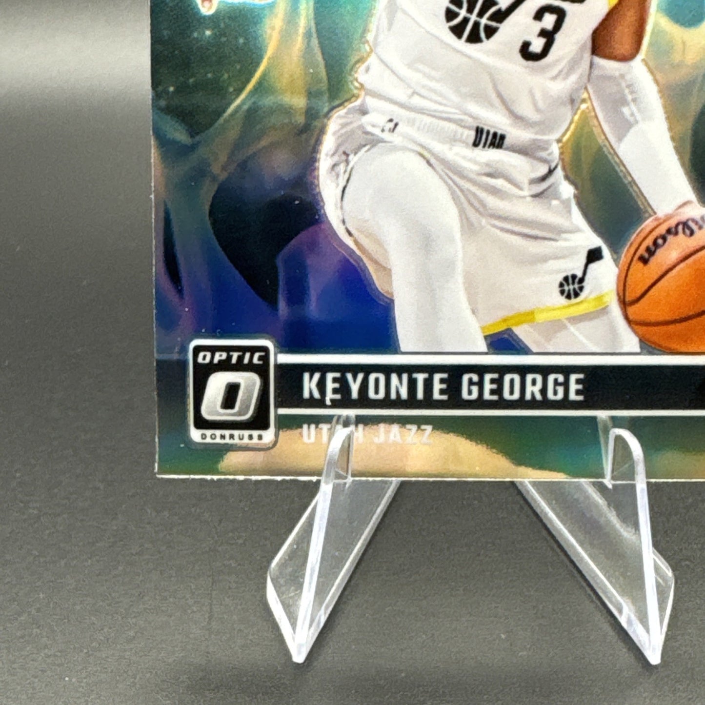2023-24 Donruss Optic White Hot Rookies #12 Keyonte George RC - Jazz