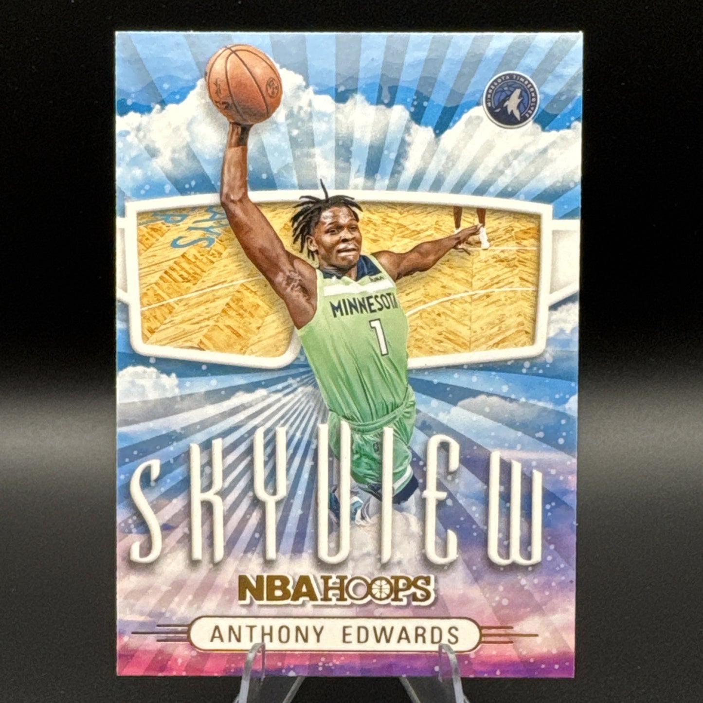 2022-23 NBA Hoops #6 Anthony Davis Skyview Timberwolves Basketball