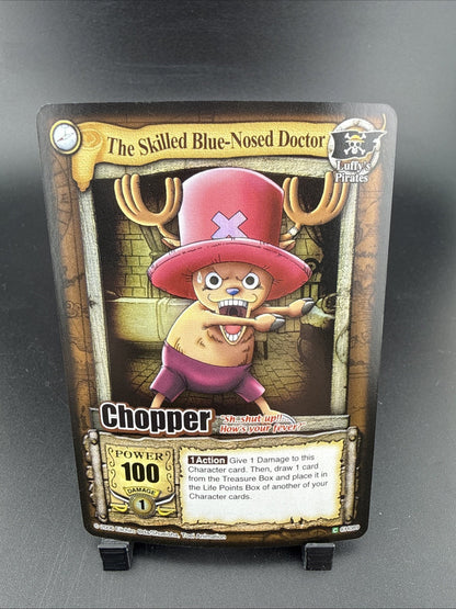 One Piece Collectible Card Game Chopper The Skilled Blue Nosed Doctor CH089 FOIL