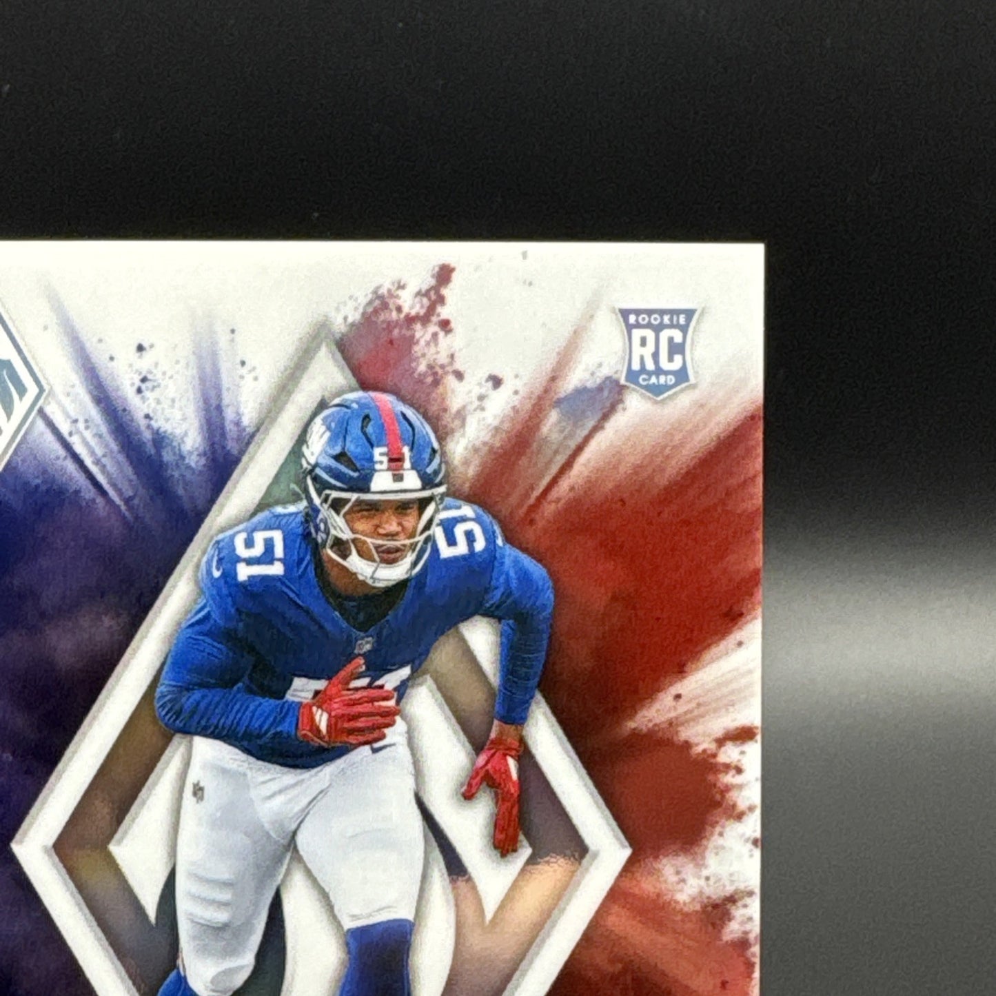 2025 Panini Phoenix Color Blast Rookie Abdul Carter #6 New York Giants