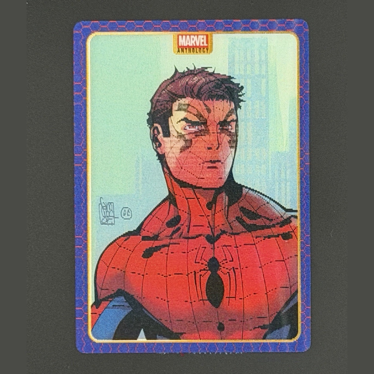 Spider-man Lenticular Hologram 2025 Panini Marvel Anthology L1 Peter Parker