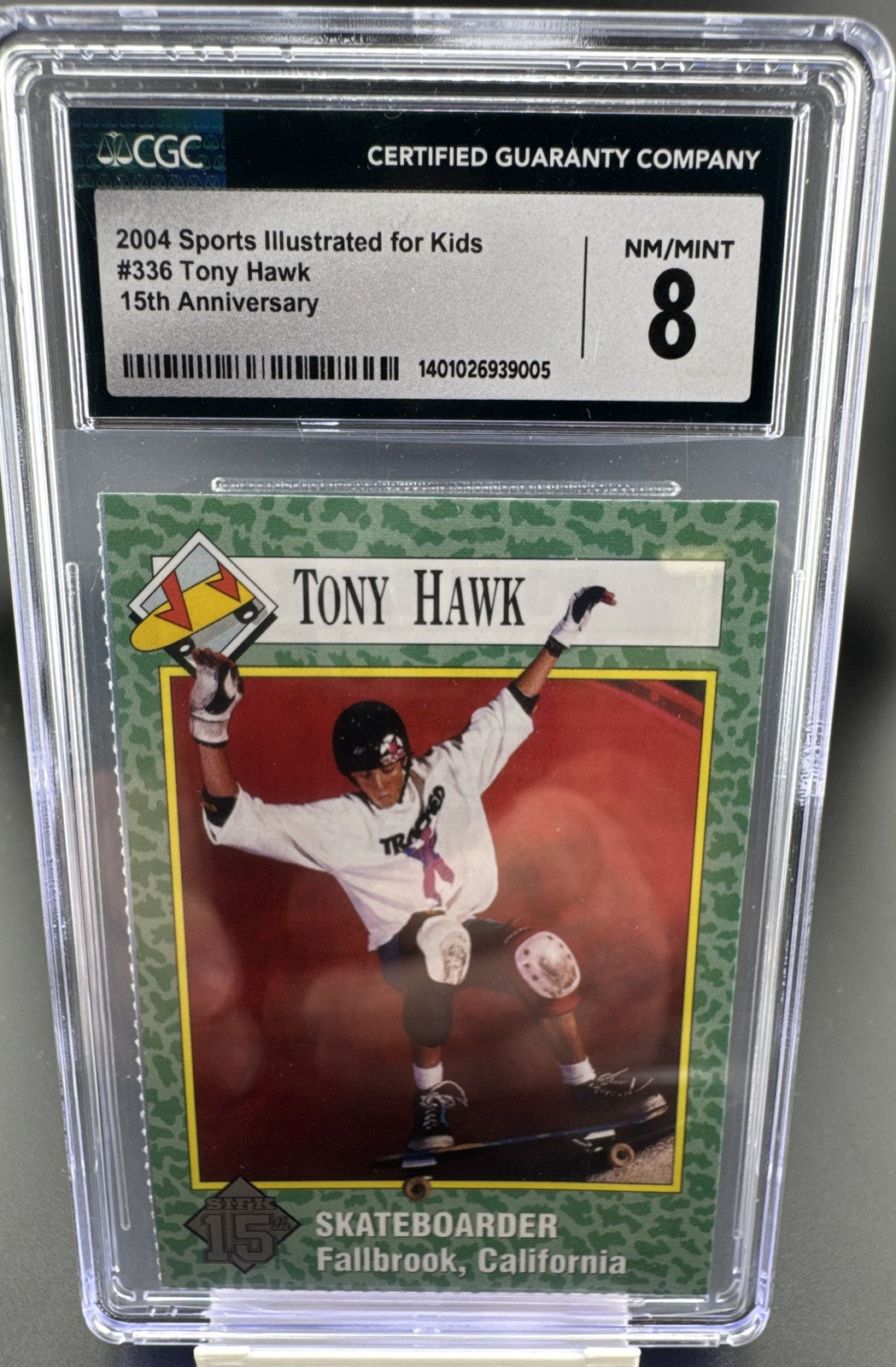 2004 Sports Illustrated for Kids Series 3 - 15th Anniversary Throwback Tony Hawk