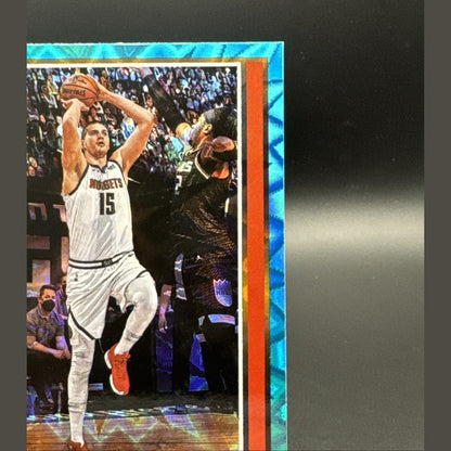 2021-22 Panini NBA Hoops Teal Explosion Nikola Jokic #11 Denver Nuggets
