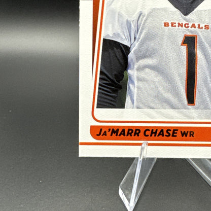 2021 Donruss Jamarr Chase Rated Rookie Canvas #262 Bengals