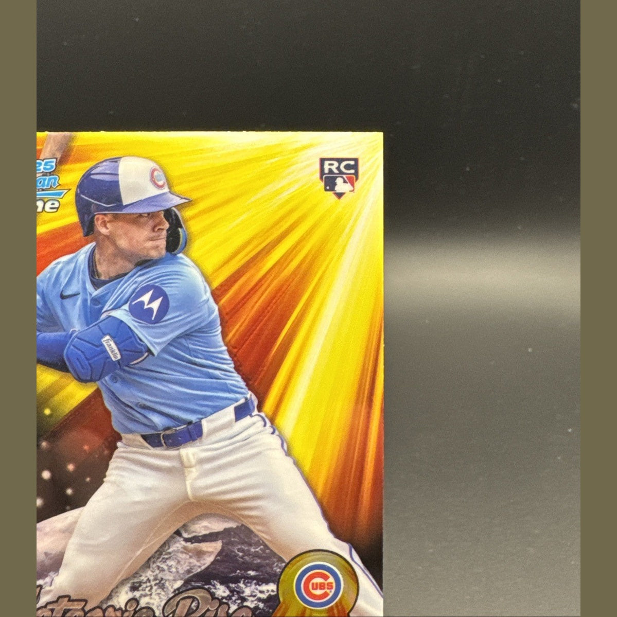 2025 Bowman Chrome Matt Shaw RC Meteoric Rise #MR-9 Chicago Cubs Rookie Insert