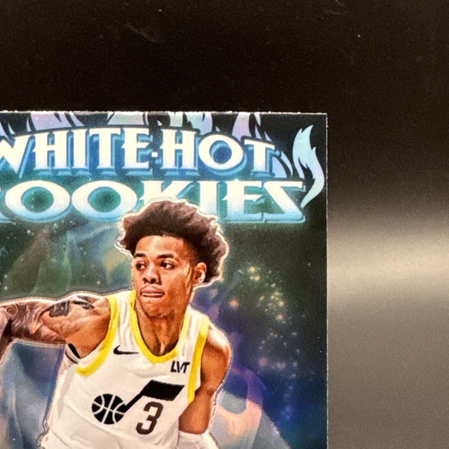 2023-24 Donruss Optic White Hot Rookies #12 Keyonte George RC - Jazz