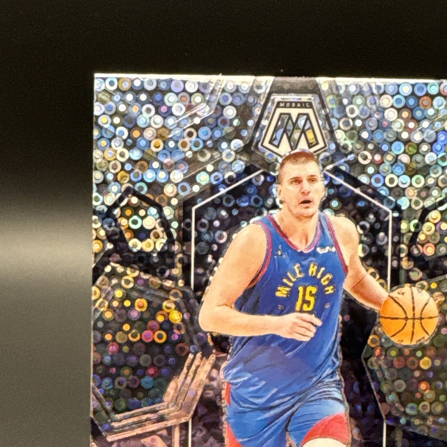 Nikola Jokic 2023-24 Panini Mosaic Disco Prizm Denver Nuggets #47