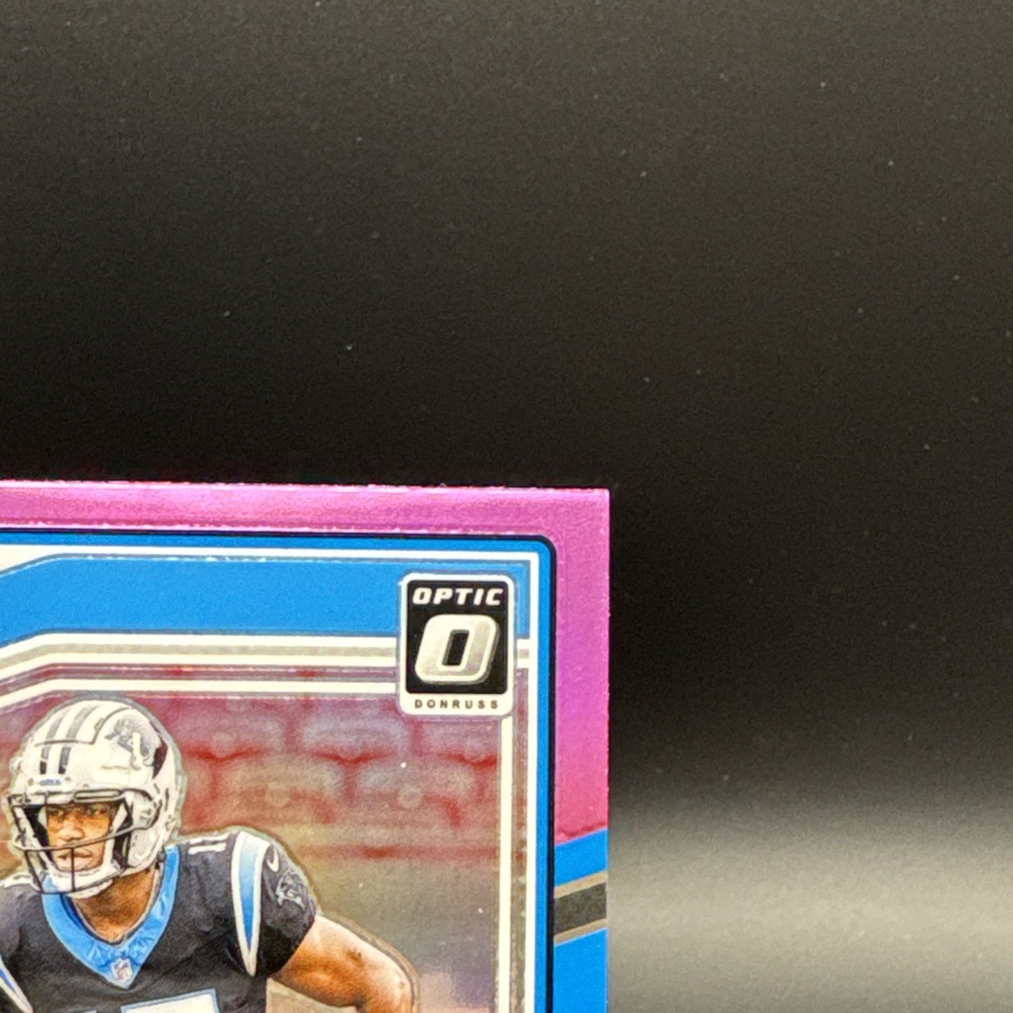 2024 Panini Donruss Rated Rookie Optic Preview Pink Prizm #323 Xavier Legette RC