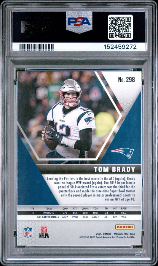 2020 Panini Mosaic - MVPs Tom Brady #298