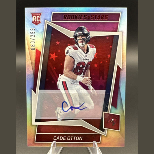 2022 Panini Rookies & Stars Rookies Signatures /299 Cade Otton #167 Auto RC